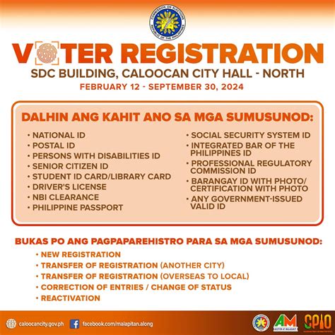 voters registration caloocan